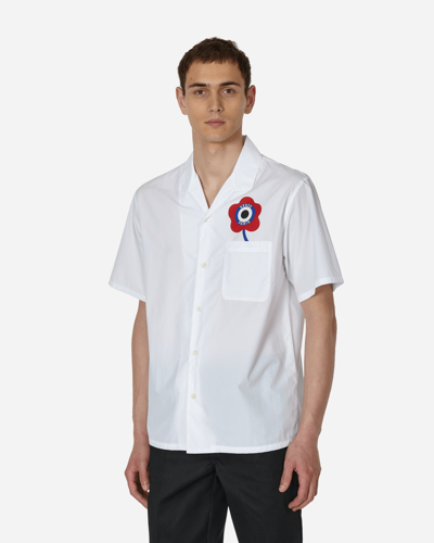 Shop Kenzo Hawaiian Target Shirt Off In White