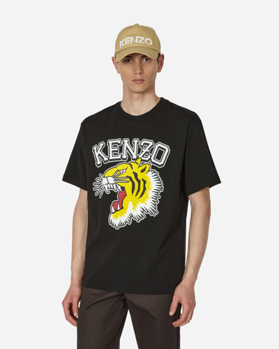 Shop Kenzo Oversize Tiger Varsity T-shirt In Black