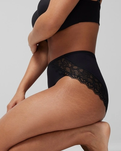 Soma Embraceable Enchanting Lace High-leg Brief In Light Nude