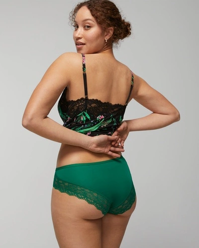 Soma Embraceable Enchanting Lace Hipster In Light Nude