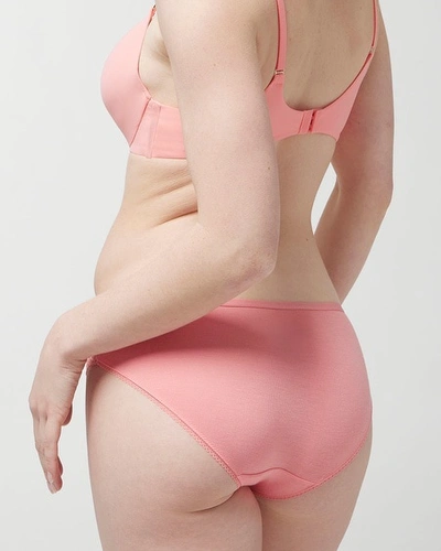 Shop Soma Women's Embraceable Lace Bikini Underwear In White Size Small |