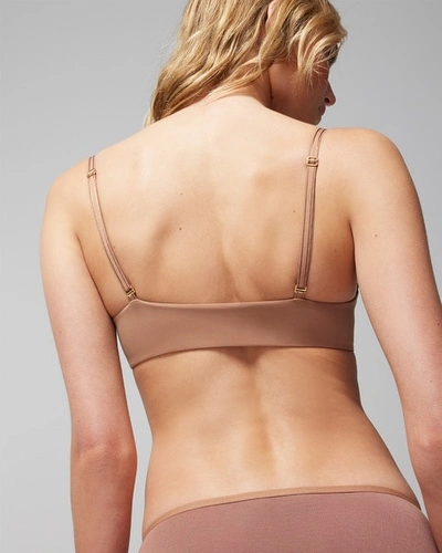 Soma Embraceable Enchanting Lace Front-close Push-up Bra In Black