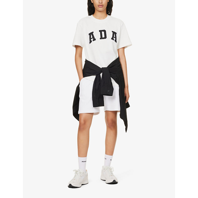 Adanola Core Relaxed-fit Cotton T-shirt In White