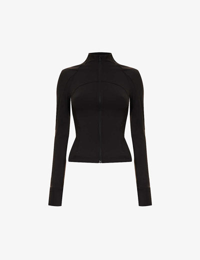 Lululemon Its Rulu Run Cropped-oberteil In Black