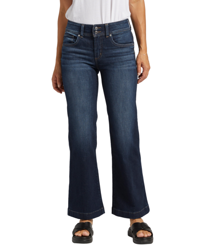 Shop Silver Jeans Co. Women's Suki Mid Rise Trouser In Indigo