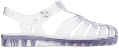 Shop Melissa Transparent Possession Loafers In 06008 Clear