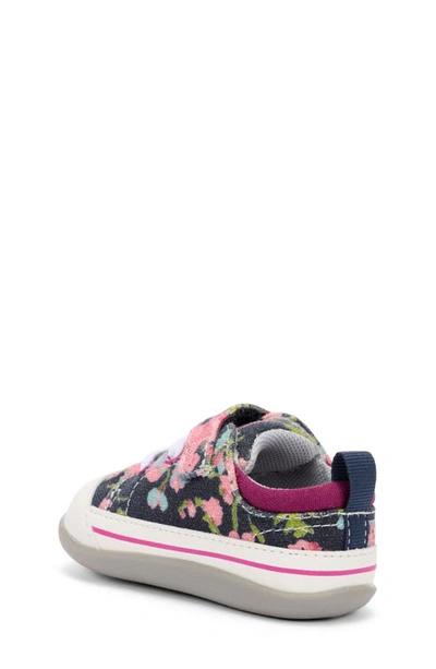 Shop See Kai Run Stevie Ii Sneaker In Navy Floral