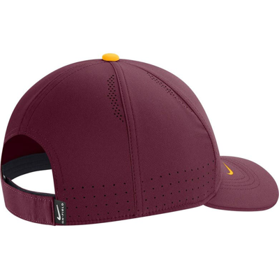 Shop Nike Maroon Minnesota Golden Gophers 2023 Sideline Legacy91 Performance Adjustable Hat