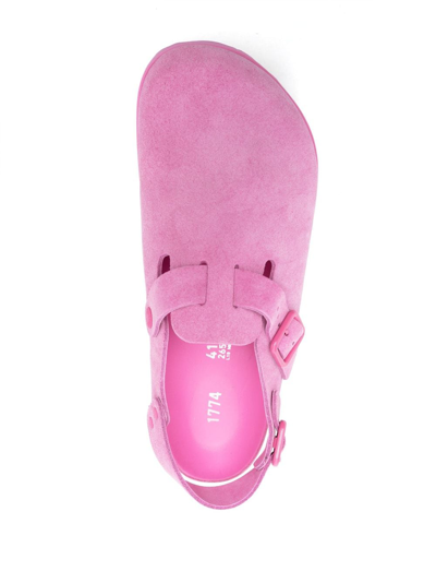 Shop Birkenstock Tokio Ii Leather Sandals In Pink