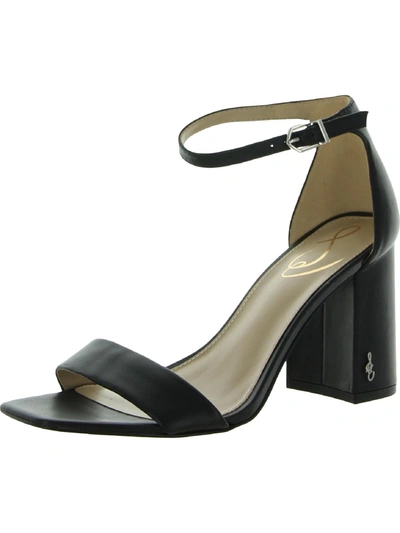 Shop Sam Edelman Daniella Womens Dress Sandals In Black