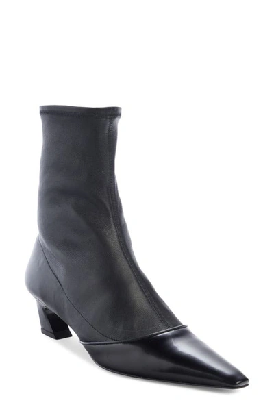 Shop Acne Studios Bano Cap Toe Ankle Boot In Black