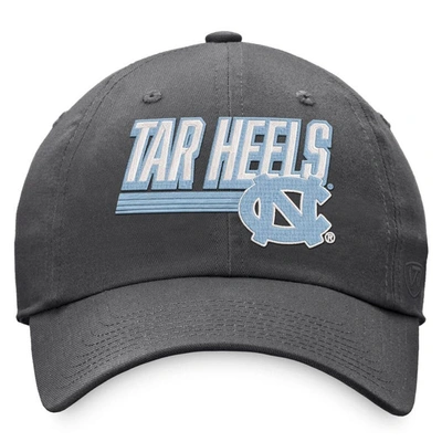 Shop Top Of The World Charcoal North Carolina Tar Heels Slice Adjustable Hat