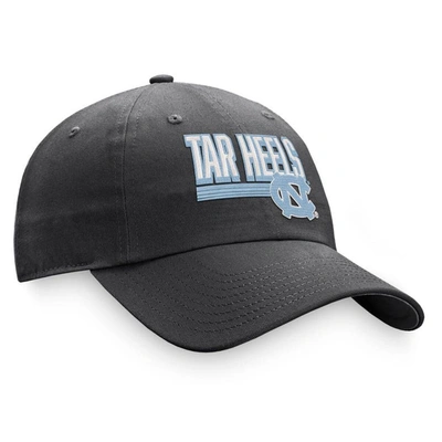 Shop Top Of The World Charcoal North Carolina Tar Heels Slice Adjustable Hat