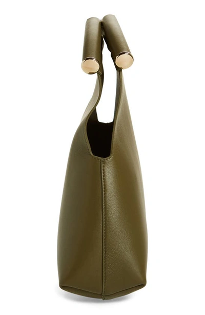Shop Proenza Schouler Bar Leather Shoulder Bag In Olive