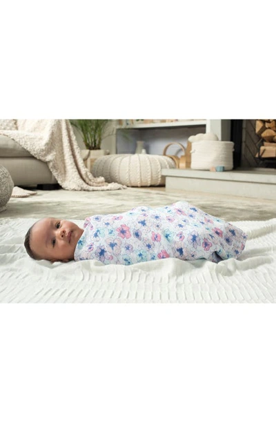Shop Aden + Anais 4-pack Classic Swaddling Cloths In Trail Blooms