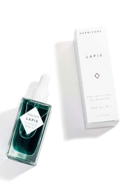 Shop Herbivore Botanicals Lapis Blue Tansy Facial Oil For Oily Skin, 1.7 oz