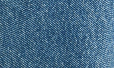 Acne Studios Slim Organic Cotton Denim Cropped Jeans In Blue