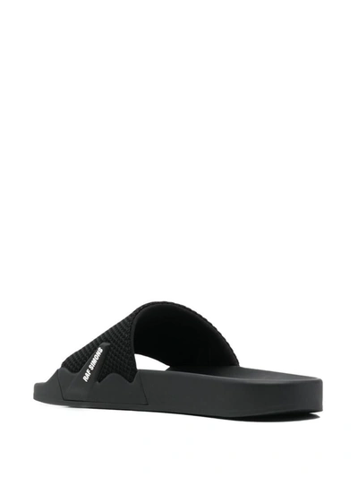 Raf Simons Astra Slide Sandals In Black