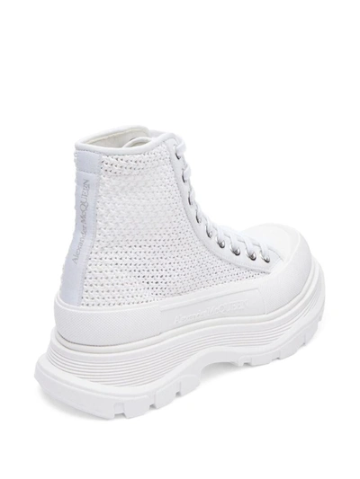 Shop Alexander Mcqueen Boots In White