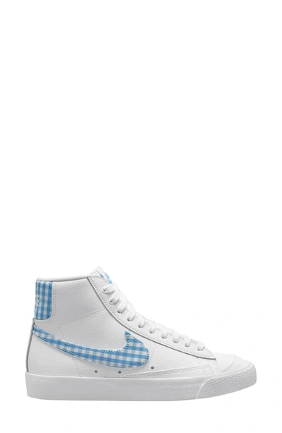 Shop Nike Blazer Mid 77 Ewt Sneaker In White/ University Blue