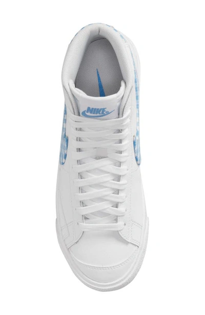 Shop Nike Blazer Mid 77 Ewt Sneaker In White/ University Blue