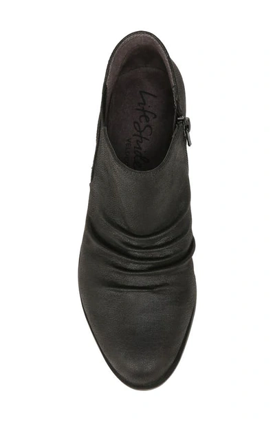 Lifestride Aurora Scrunch Ankle Boot In Black