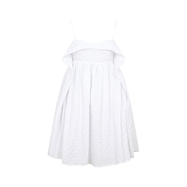 Cecilie Bahnsen White Susu Minidress