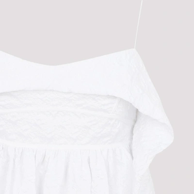 Shop Cecilie Bahnsen Susu Dress In White