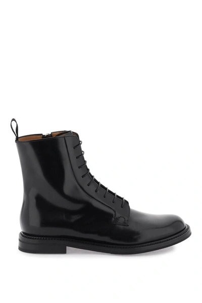Shop Church's Leather 'alexandra' Boots In Black