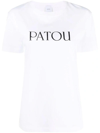Shop Patou Essential  T Shirt In White