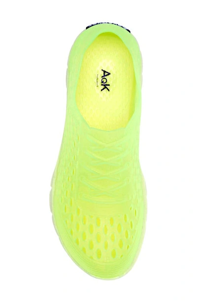 Shop Wet Knot Brighton Slip-on Shoe In Lime