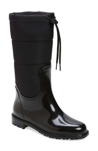 Shop Wet Knot Lombard Waterproof Rain Boot In Black