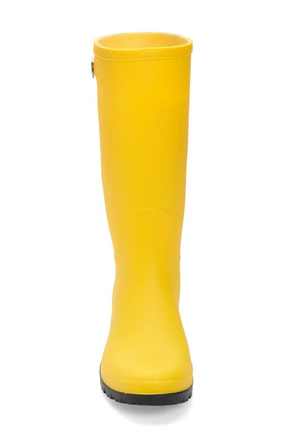 Shop Wet Knot Surrey Waterproof Rain Boot In Yellow