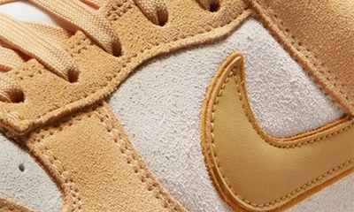 Shop Nike Dunk Low Luxe Sneaker In Celestial Gold/ Wheat/ Sail