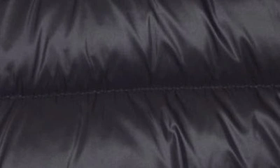 Moncler Quilted Down & Rib Knit Vest In Black
