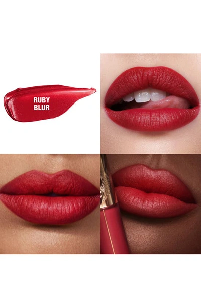 Charlotte Tilbury Airbrush Flawless Matte Liquid Lipstick In Ruby Blur