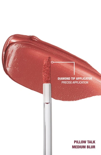 Charlotte Tilbury Airbrush Flawless Matte Liquid Lipstick In Pillow Talk Medium Blur