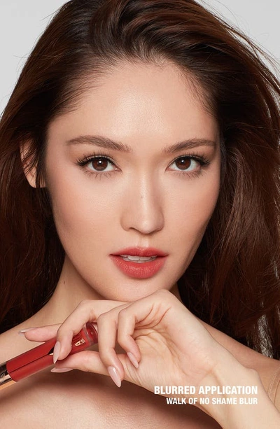Charlotte Tilbury Airbrush Flawless Matte Liquid Lipstick In Walk Of No Shame Blur