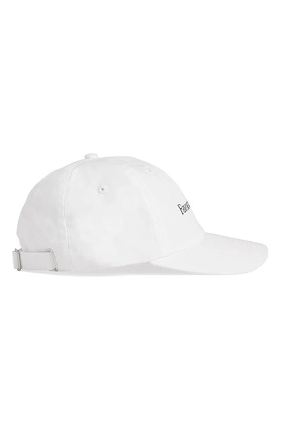 Shop Favorite Daughter Classic Logo Cotton Twill Baseball Cap In White