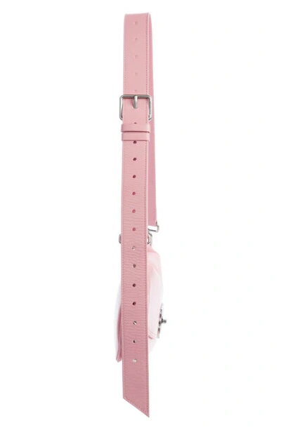 Balenciaga Bb Soft Flap Leather Shoulder Bag In Pink