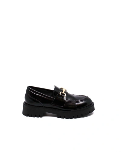 Shop Steve Madden Women's Lando Loafers In Black