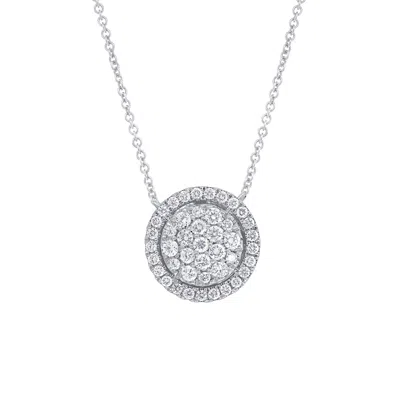 Diana M. Fine Jewelry 14k 0.48 Ct. Tw. Diamond Necklace In White