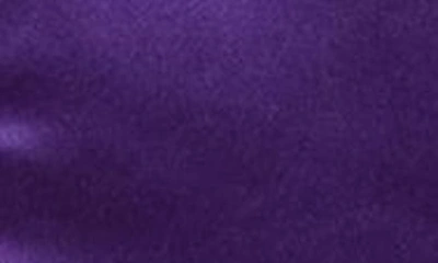Shop Retroféte Janessa Satin Body-con Minidress In Royal Purple