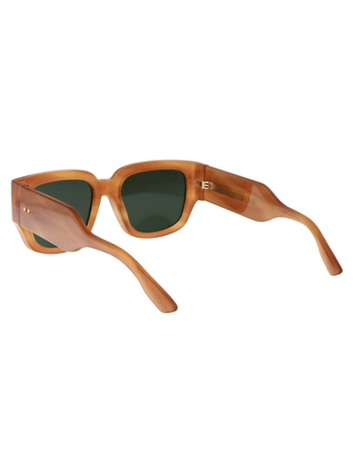 Shop Gucci Sunglasses In 004 Havana Havana Green