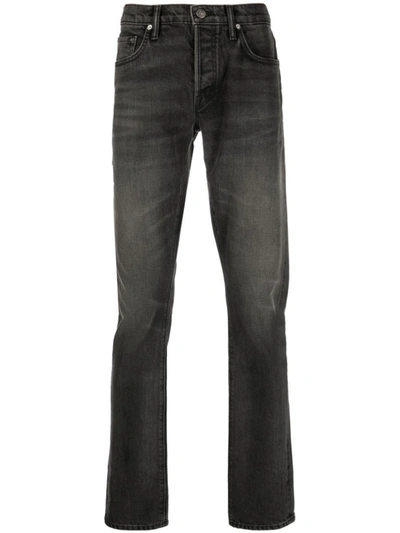 Shop Tom Ford 'selvedge' Jeans In Black