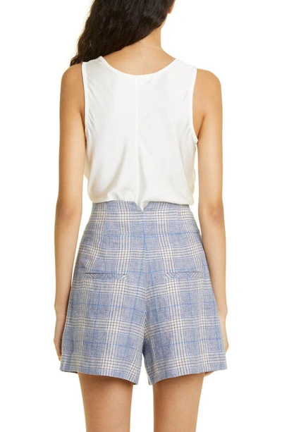 Veronica Beard Sabrina Tank Top In Off-white