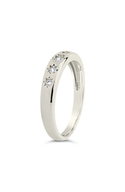 Sterling Forever Lennon Ring In Silver