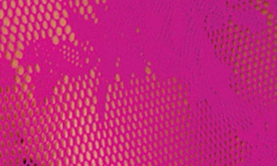 Dreamgirl Fishnet Glove Body Stocking In Azalea