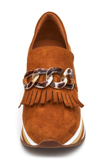 Shop Matisse Bess Chain Loafer Sneaker In Saddle