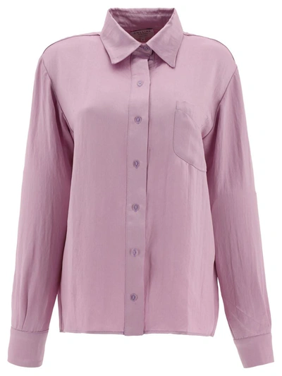 Shop Collina Strada "mariposa" Shirt In Purple